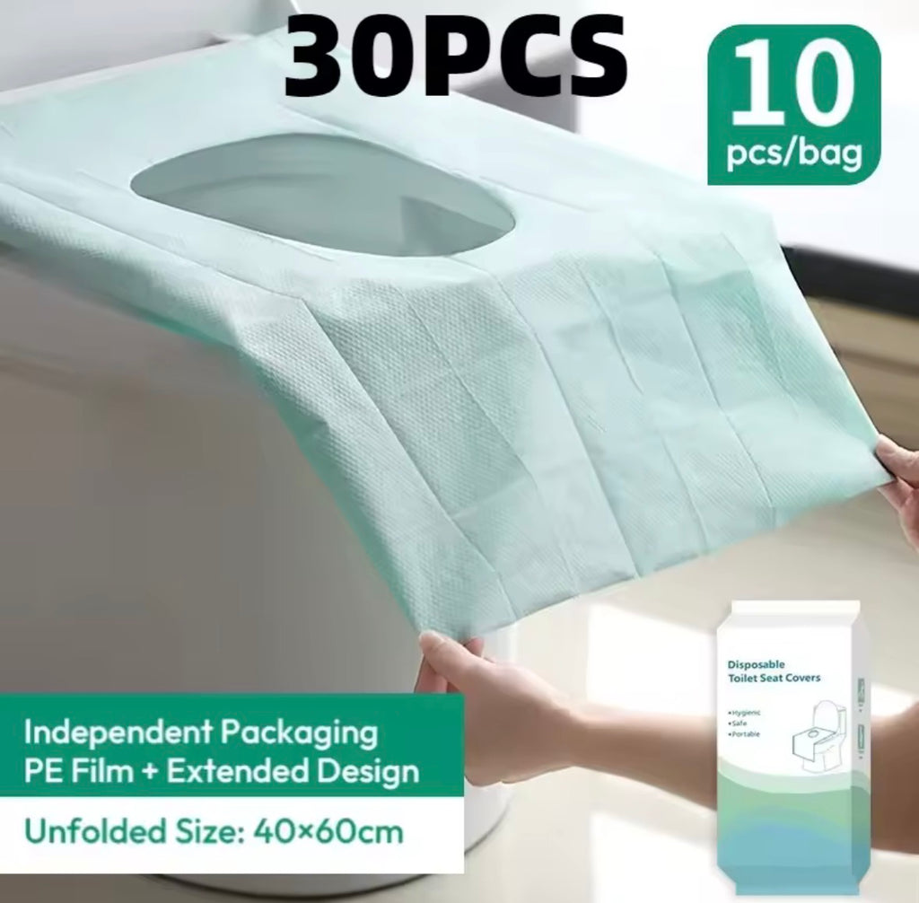 Portable Disposable Toilet Seat Cover 20 & 30 Pcs