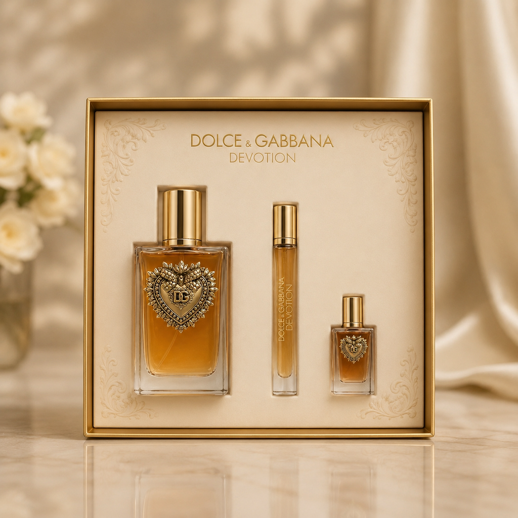 Dolce & Gabbana Devotion EDP Gift Set 100ml + travel + mini