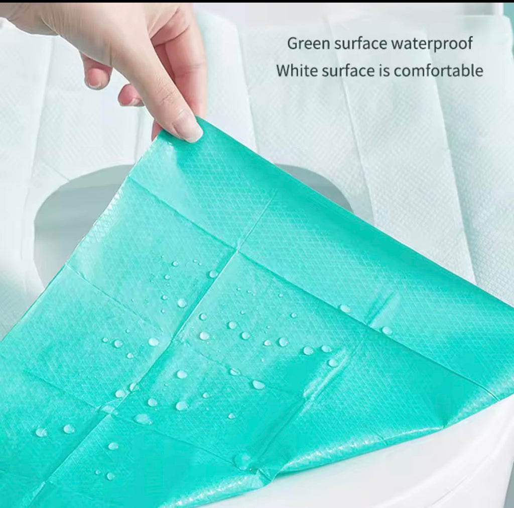 Portable Disposable Toilet Seat Cover 20 & 30 Pcs