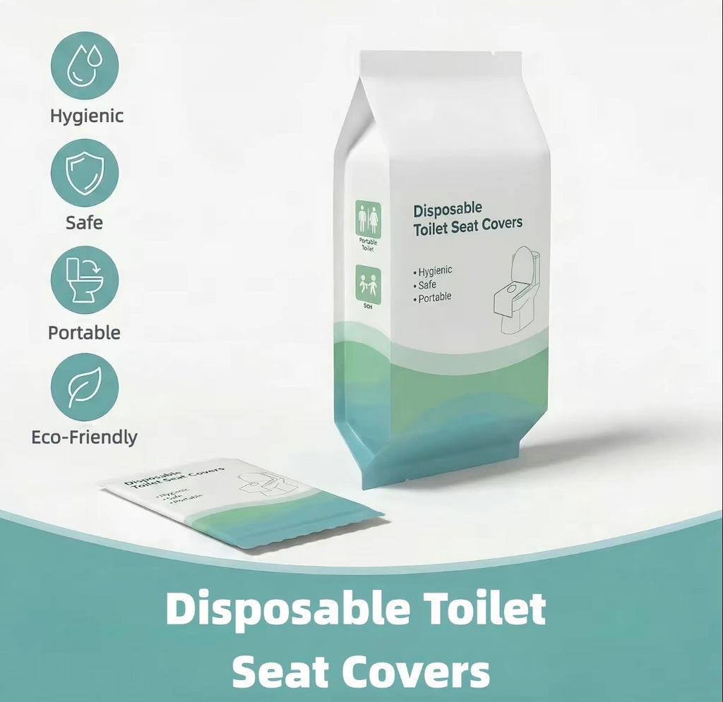Portable Disposable Toilet Seat Cover 50 Pcs