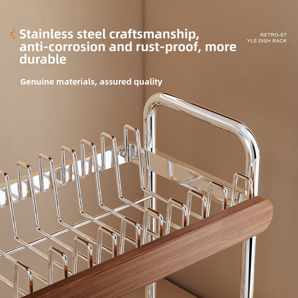 Stainless Steel Dish Drainer Storage Rack