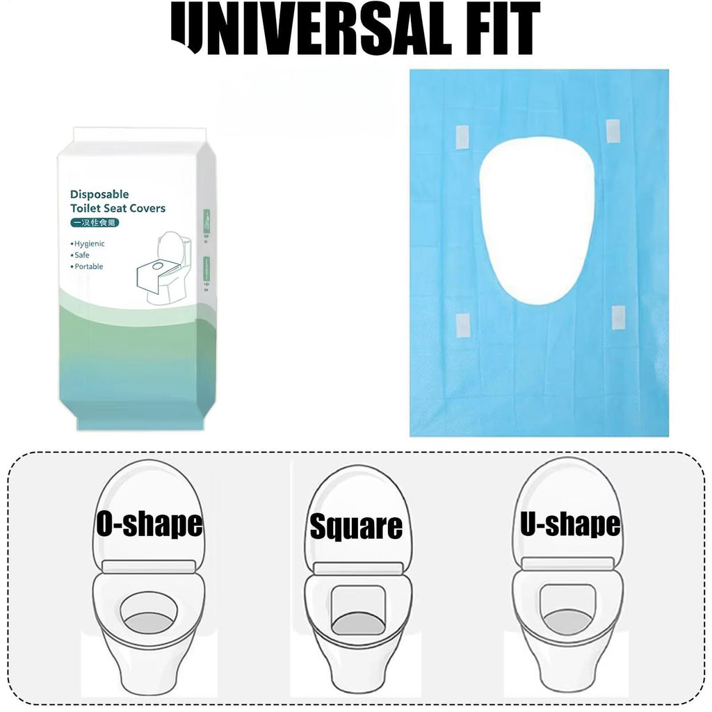 Portable Disposable Toilet Seat Cover 50 Pcs