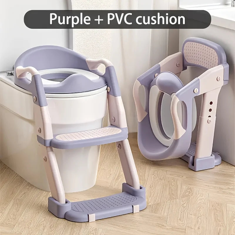 3-in-1 Toddler Potty Training Seat | Portable Toilet Trainer for Home, Travel & Outdoor Use