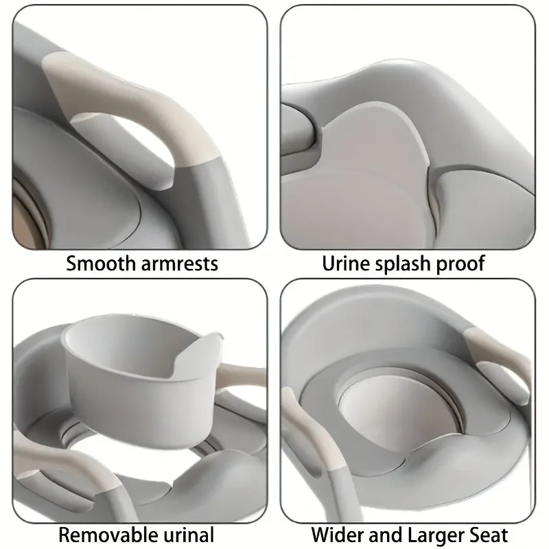 3-in-1 Toddler Potty Training Seat | Portable Toilet Trainer for Home, Travel & Outdoor Use