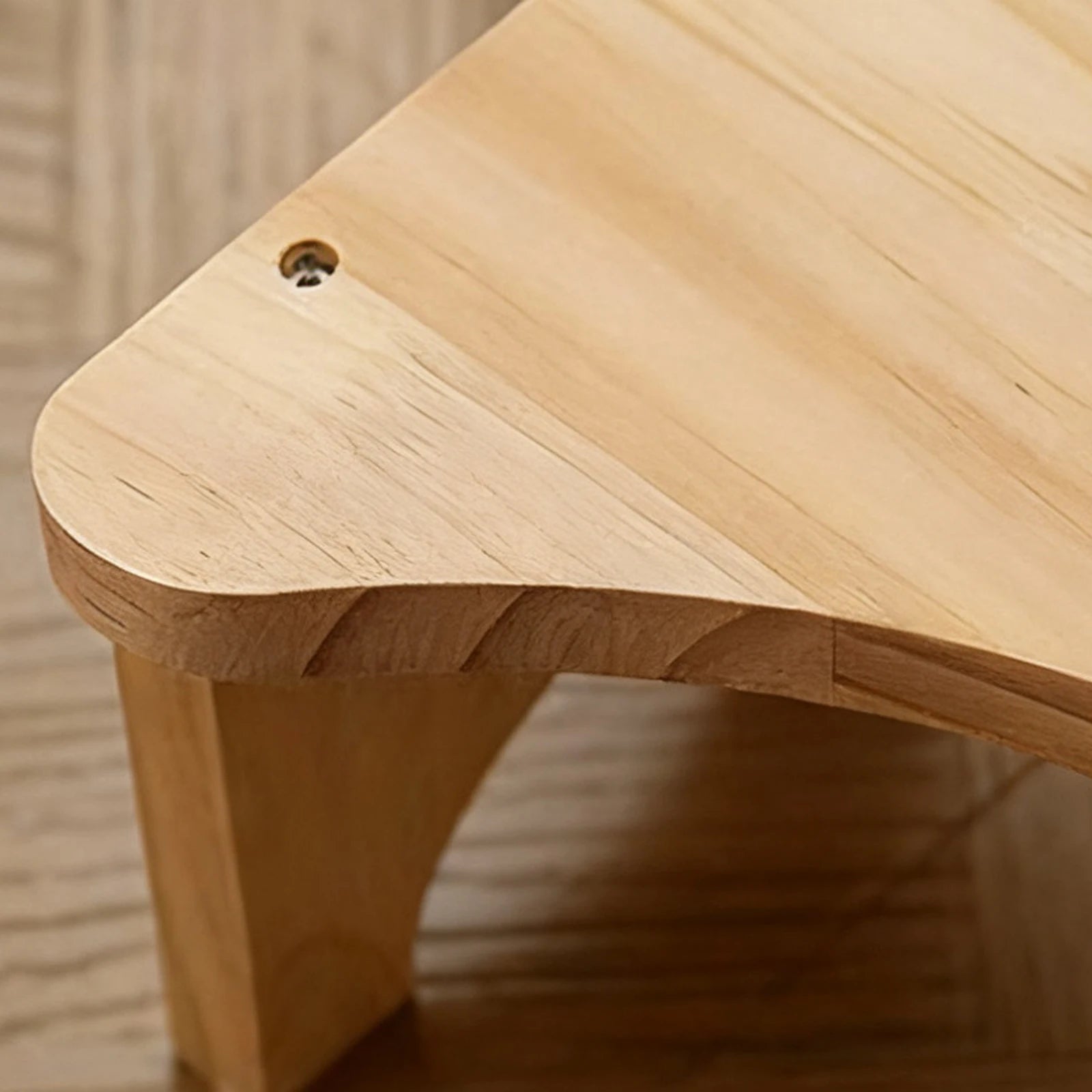Wooden Toilet Stool – Non-Slip Bathroom Foot Rest for Adults & Kids