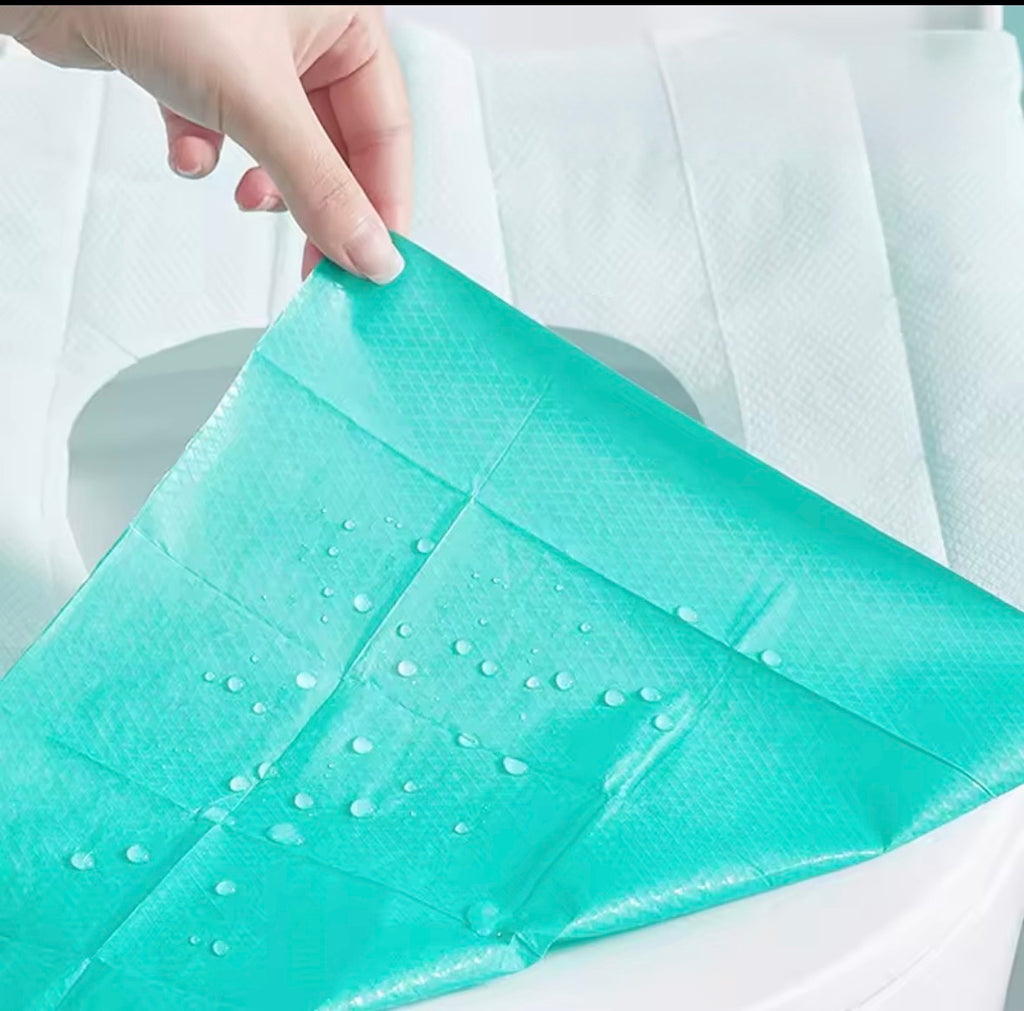 Portable Disposable Toilet Seat Cover 50 Pcs