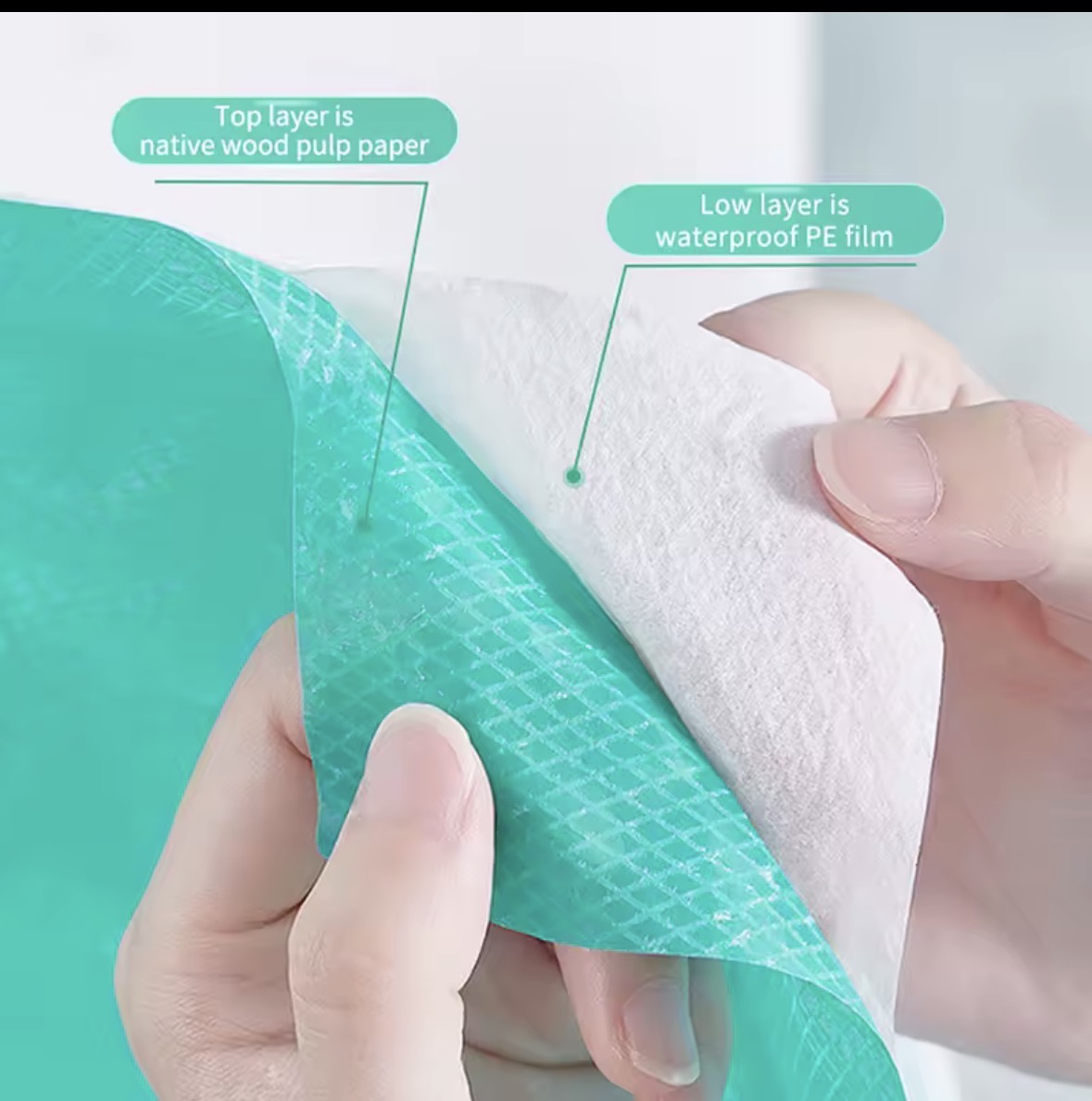 Portable Disposable Toilet Seat Cover 50 Pcs