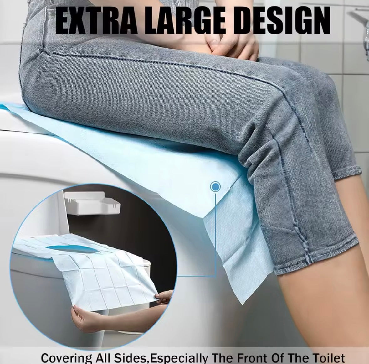 Portable Disposable Toilet Seat Cover 10 Pcs