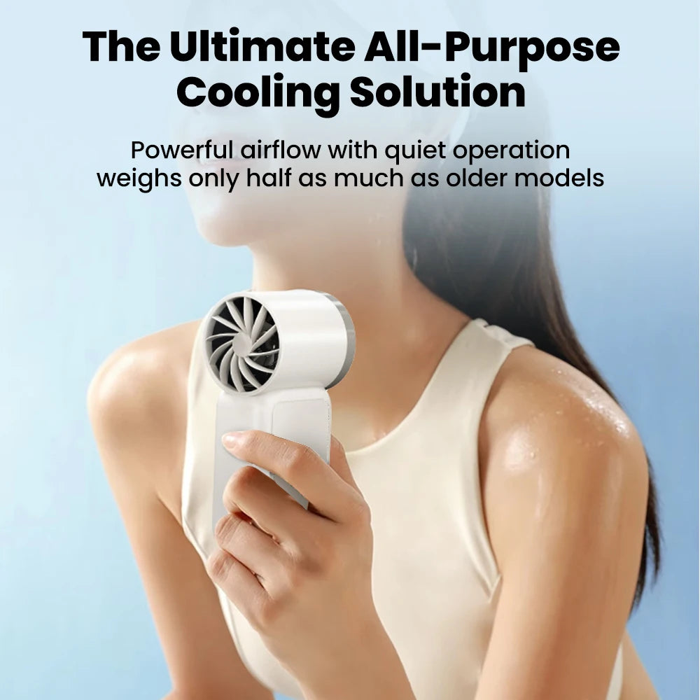 USB-C Rechargeable Mini Fan | 5-Speed Portable Cooling Fan