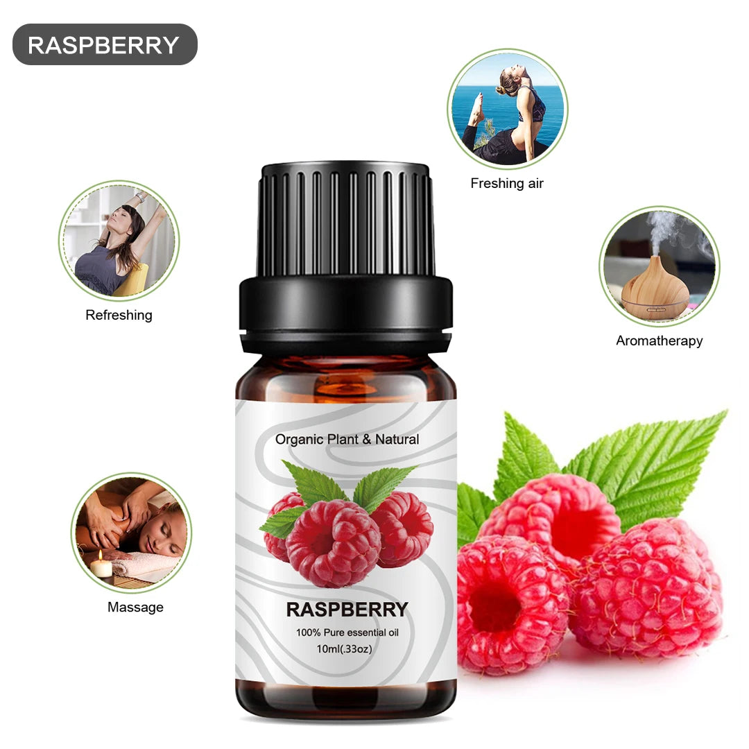 UDOCOOL 10ml Pure Essential Oil for Diffuser, Aromatherapy & Home Fragrance