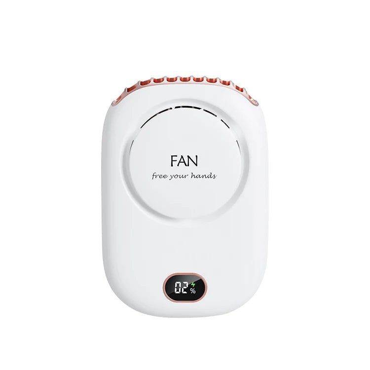 Portable Rechargeable Neck Fan | Hands-Free Personal Cooling Fan with 3-Speed Airflow
