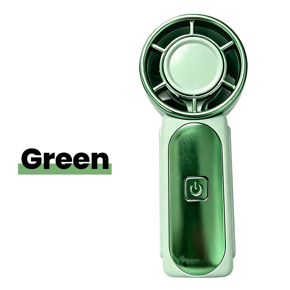 Portable Mini Fan Outdoor Handheld Fan Type C Rechargeable Cooling Fans Suitable For Student Dormitory Summer Home Office Desk
