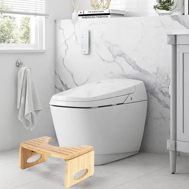 Foldable Wooden Toilet Squat Stool