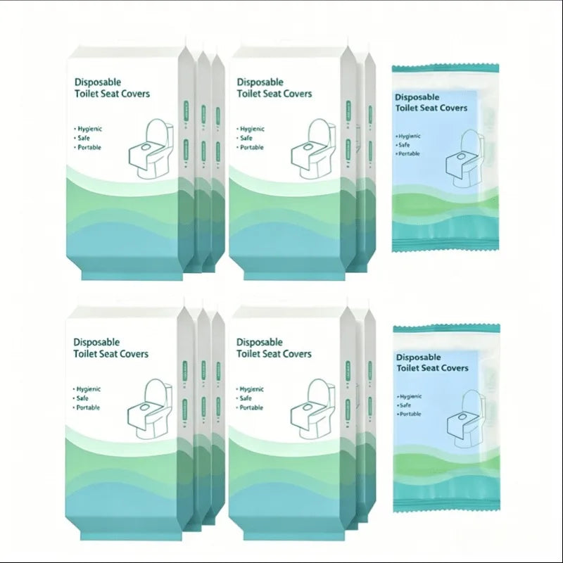 Disposable Toilet Seat Covers – Hygienic Paper Covers for Home, Travel & Public Restrooms